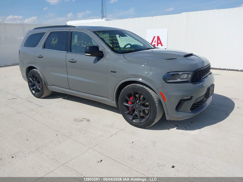 1C4SDJGJ2PC589949 2023 Dodge Durango 6.4 Srt 392 Grey