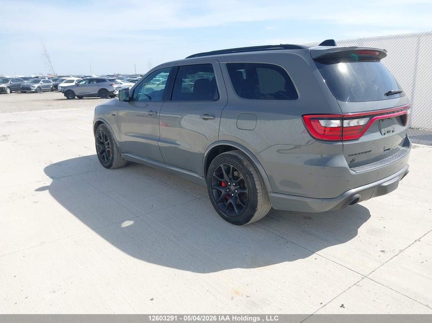 2023 Dodge Durango 6.4 Srt 392 Grey Lot 111012603291 Vin 1C4SDJGJ2PC589949
