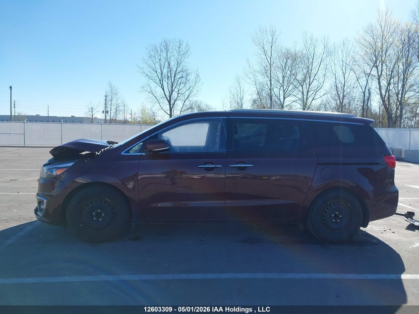 2015 Kia Sedona Sxl VIN: KNDME5C16F6041632 Lot: 12603309