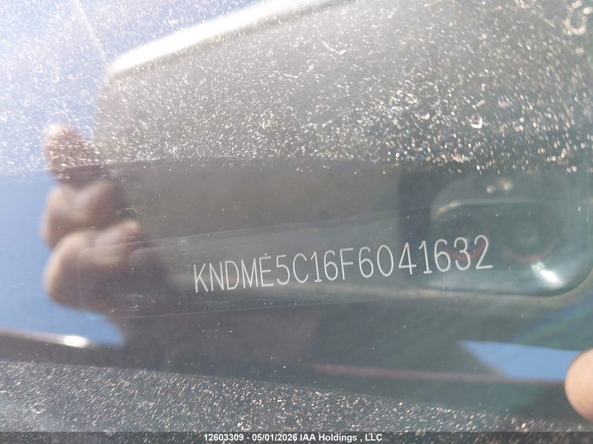 2015 Kia Sedona Sxl VIN: KNDME5C16F6041632 Lot: 12603309