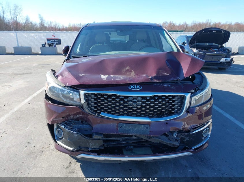 2015 Kia Sedona Sxl VIN: KNDME5C16F6041632 Lot: 12603309