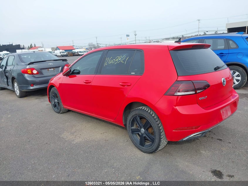 Vin: 3vww57au3mm015842, lot: 3000957, volkswagen golf comfortline/highline 20213