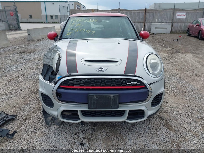 2017 Mini 3 Door John Cooper Works VIN: WMWXM9C33H2G49417 Lot: 12603364