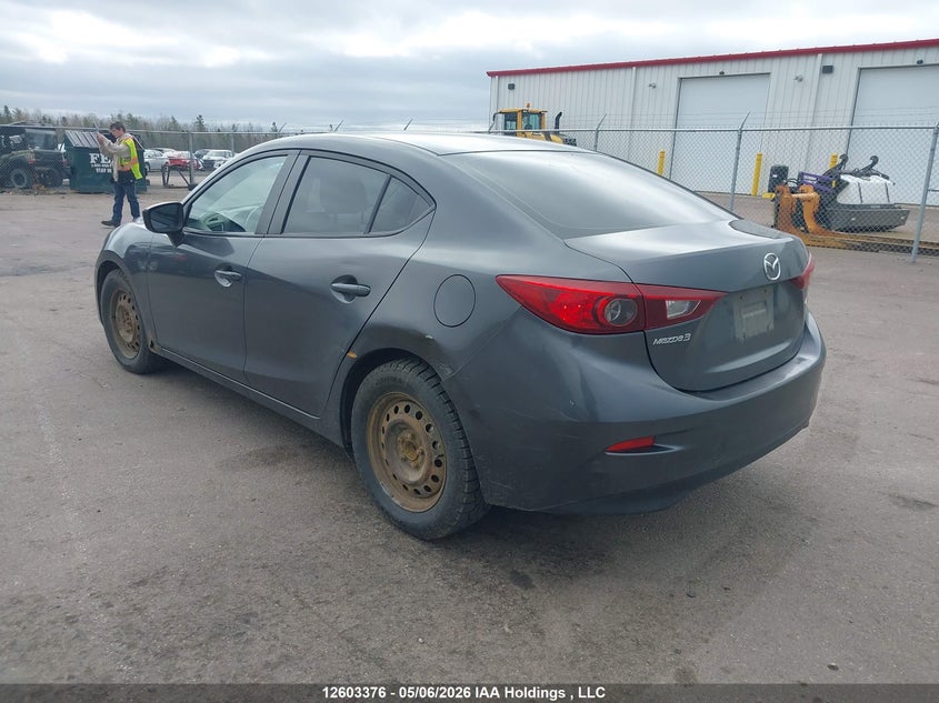 Vin: jm1bm1u73e1118569, lot: 3001014, mazda 3 sport 20143