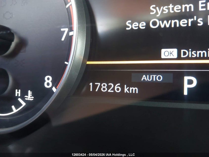 2025 Nissan Rogue S VIN: JN8BT3AB5SW154919 Lot: 12603424