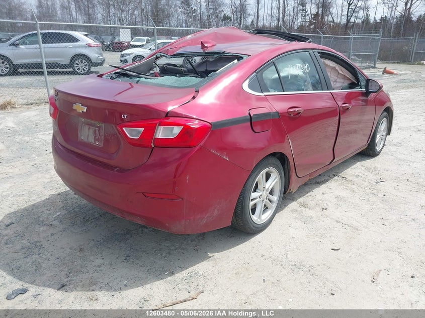 Vin: 1g1be5sm4h7208319, lot: 3001119, chevrolet cruze lt 20174
