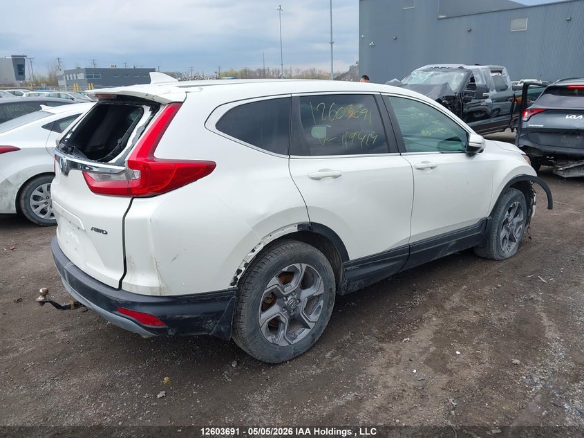 Vin: 2hkrw2h59jh119414, lot: 3001361, honda cr-v 20184