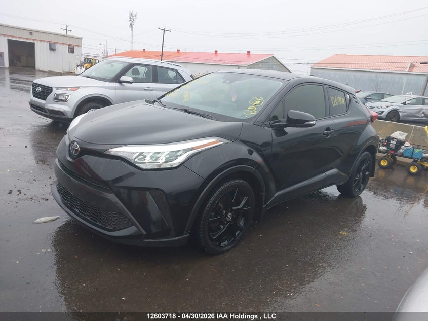 Vin: jtnkhmbx2m1103404, lot: 3001388, toyota c-hr xle/le/night shade/limited 20212