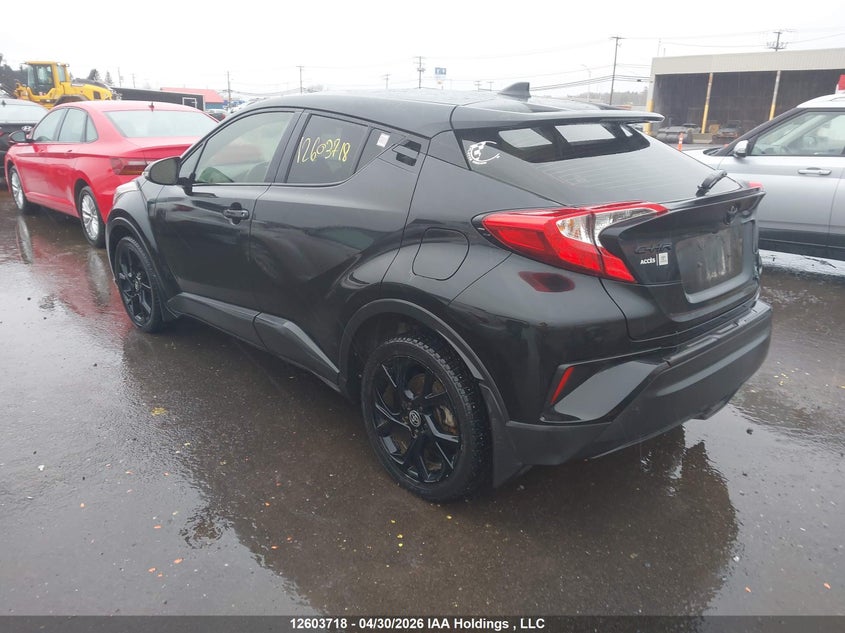 Vin: jtnkhmbx2m1103404, lot: 3001388, toyota c-hr xle/le/night shade/limited 20213