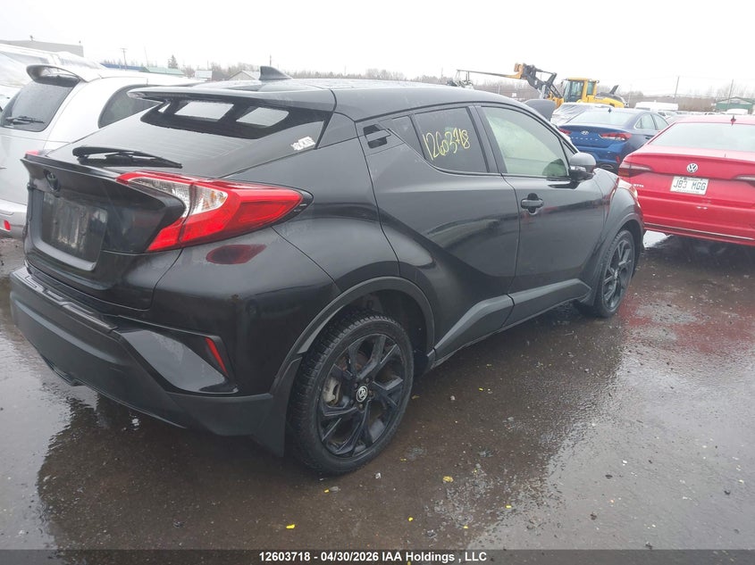 Vin: jtnkhmbx2m1103404, lot: 3001388, toyota c-hr xle/le/night shade/limited 20214