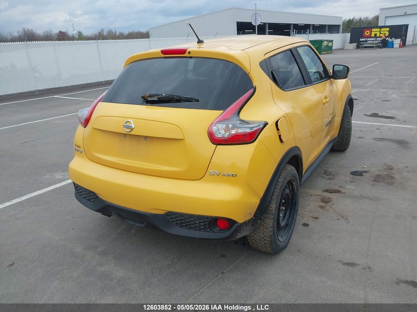 Vin: jn8af5mv7gt655209, lot: 3001546, nissan juke 20164