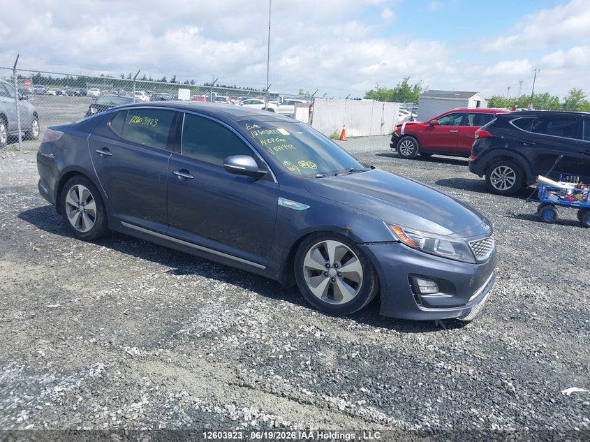 Vin: knagn4ad4e5074442, lot: 3001633, kia optima hybrid 2014 img_1