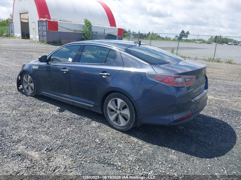 Vin: knagn4ad4e5074442, lot: 3001633, kia optima hybrid 20143