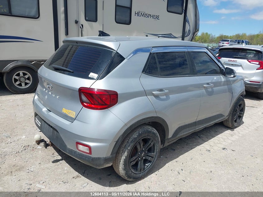 Vin: kmhrb8a3xlu045948, lot: 3001838, hyundai venue 20204
