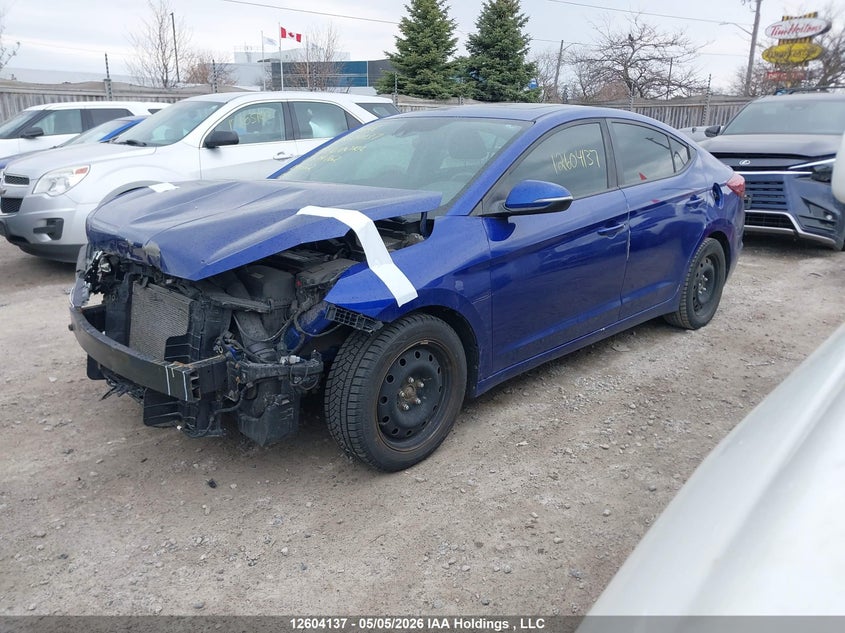Vin: kmhd84lf0ku874762, lot: 3001883, hyundai elantra sel/value/limited 20192