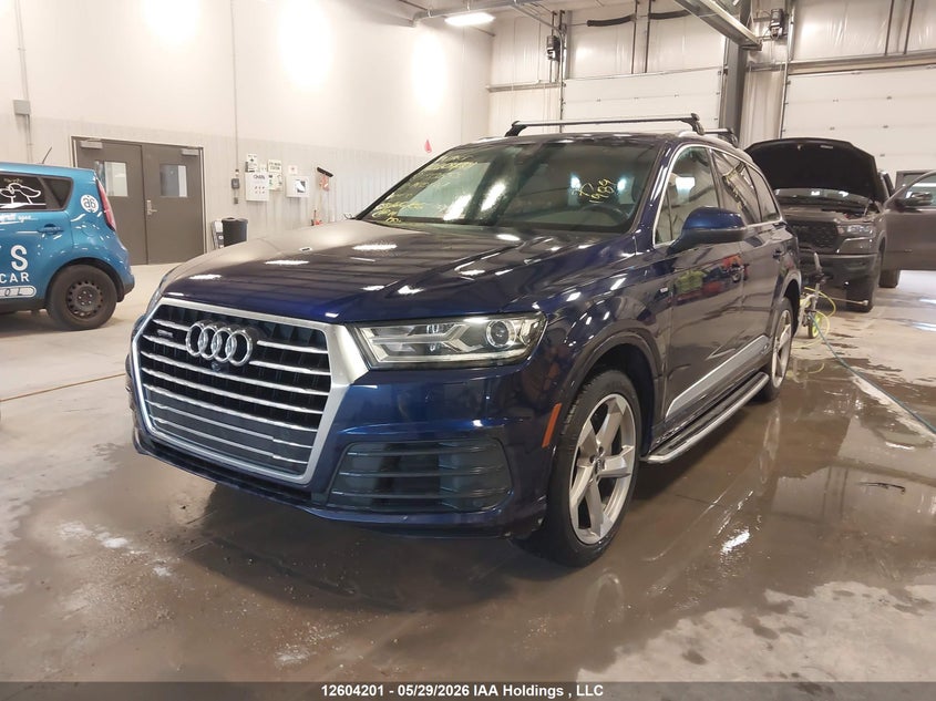 2018 Audi Q7 3.0 Progressiv S-Line blue Lot 111012604201 Vin WA1MAAF73JD033653