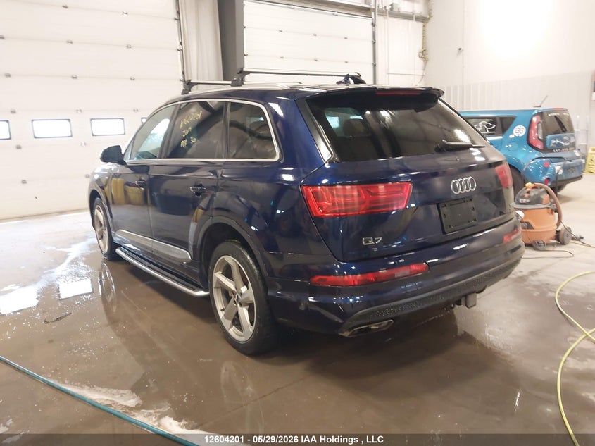 2018 Audi Q7 3.0 Progressiv S-Line blue Lot 111012604201 Vin WA1MAAF73JD033653