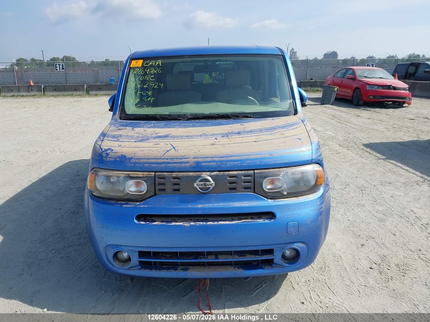 2013 Nissan Cube S/Sl VIN: JN8AZ2KRXDT302924 Lot: 12604226