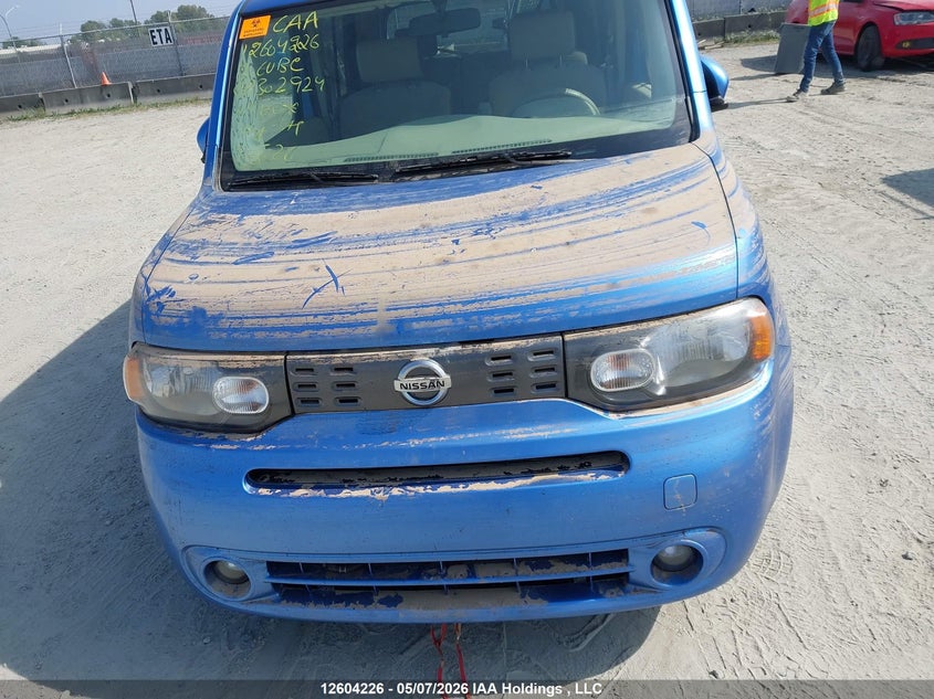 2013 Nissan Cube S/Sl VIN: JN8AZ2KRXDT302924 Lot: 12604226