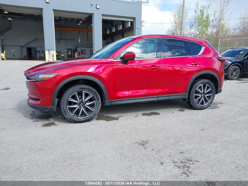 Vin: jm3kfbdl9h0192738, lot: 3002010, mazda cx-5 grand touring 20172