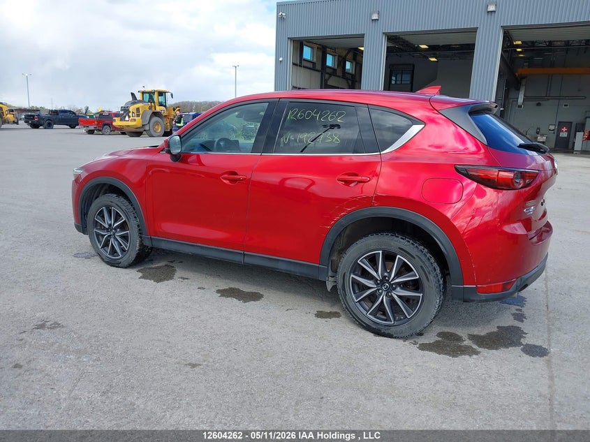 Vin: jm3kfbdl9h0192738, lot: 3002010, mazda cx-5 grand touring 20173