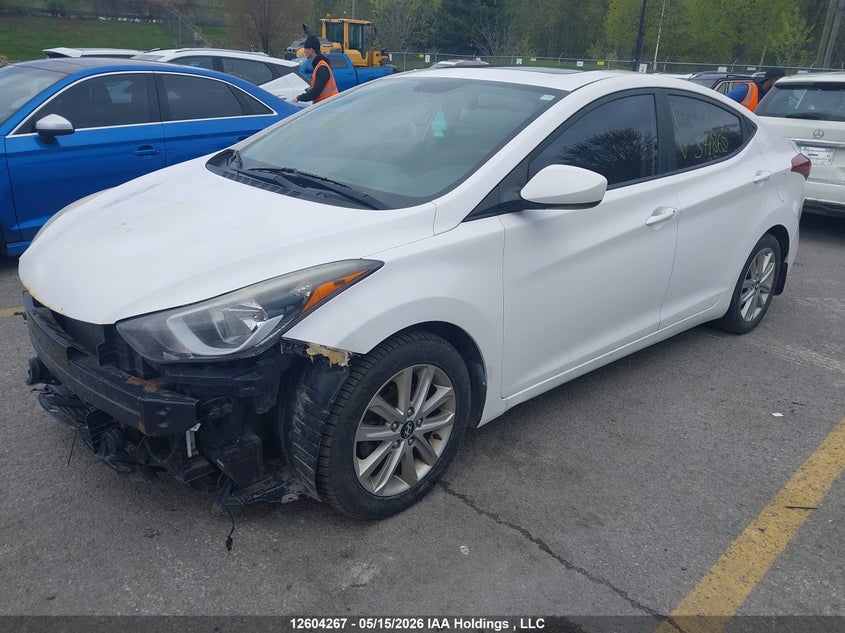Vin: kmhdh4ae3fu341868, lot: 3002015, hyundai elantra sport appearance 20152