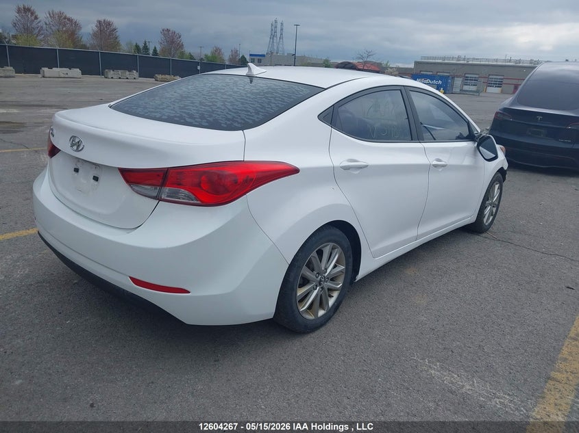 Vin: kmhdh4ae3fu341868, lot: 3002015, hyundai elantra sport appearance 20154