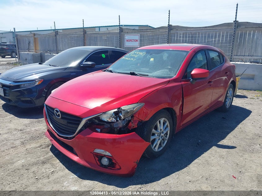 Vin: jm1bm1l74e1153221, lot: 3002193, mazda mazda3 gs-sky 20142
