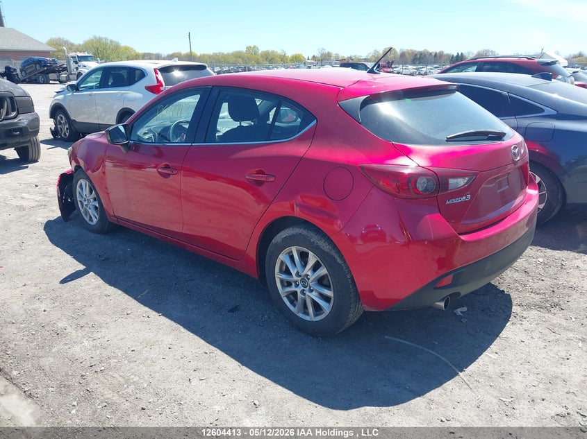 Vin: jm1bm1l74e1153221, lot: 3002193, mazda mazda3 gs-sky 20143