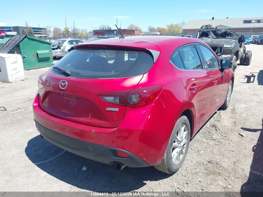 Vin: jm1bm1l74e1153221, lot: 3002193, mazda mazda3 gs-sky 20144
