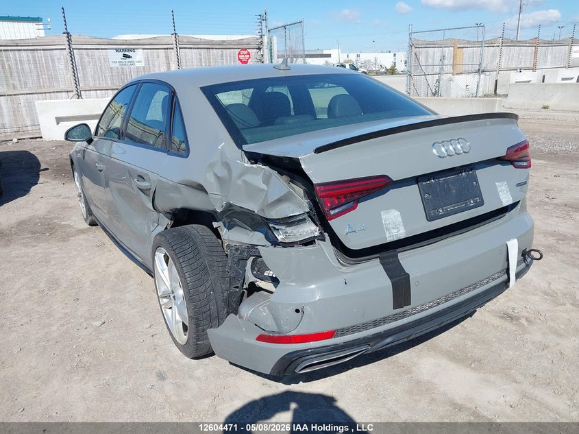Vin: wauenaf47ka071651, lot: 3002254, audi a4 premium plus 20193