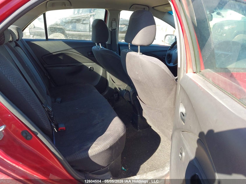 2008 Toyota Yaris VIN: JTDBT923481250424 Lot: 12604504