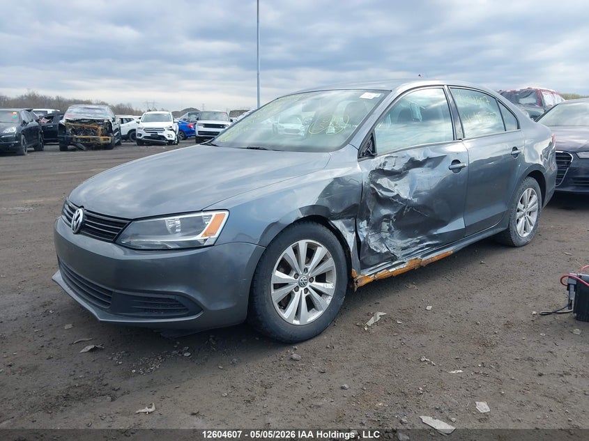 2013 VOLKSWAGEN JETTA SEDAN 2.0L I4 FI DOHC 16V NF4