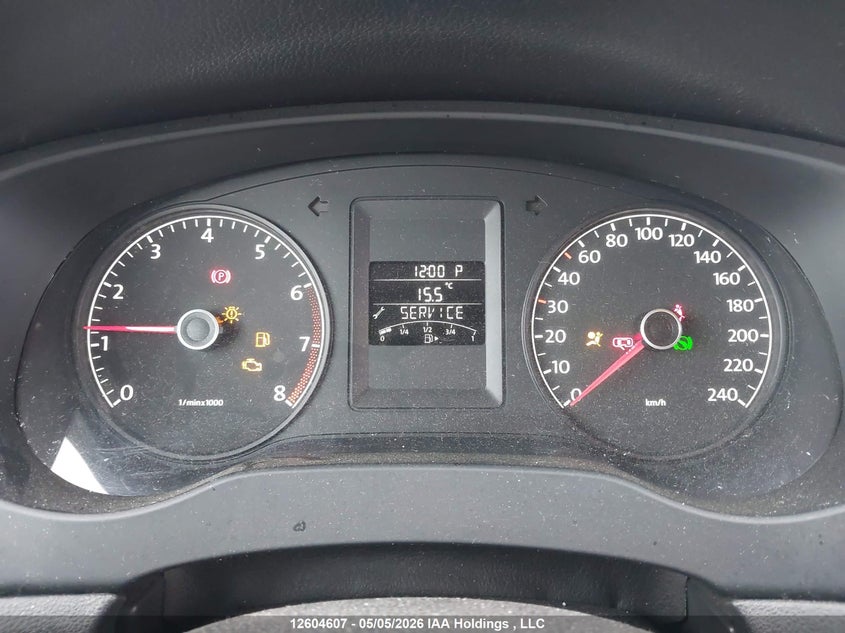 2013 VOLKSWAGEN JETTA SEDAN 2.0L I4 FI DOHC 16V NF4