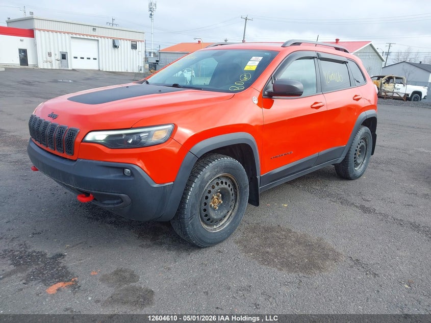 Vin: 1c4pjmbx1md111541, lot: 3002395, jeep cherokee trailhawk 20212