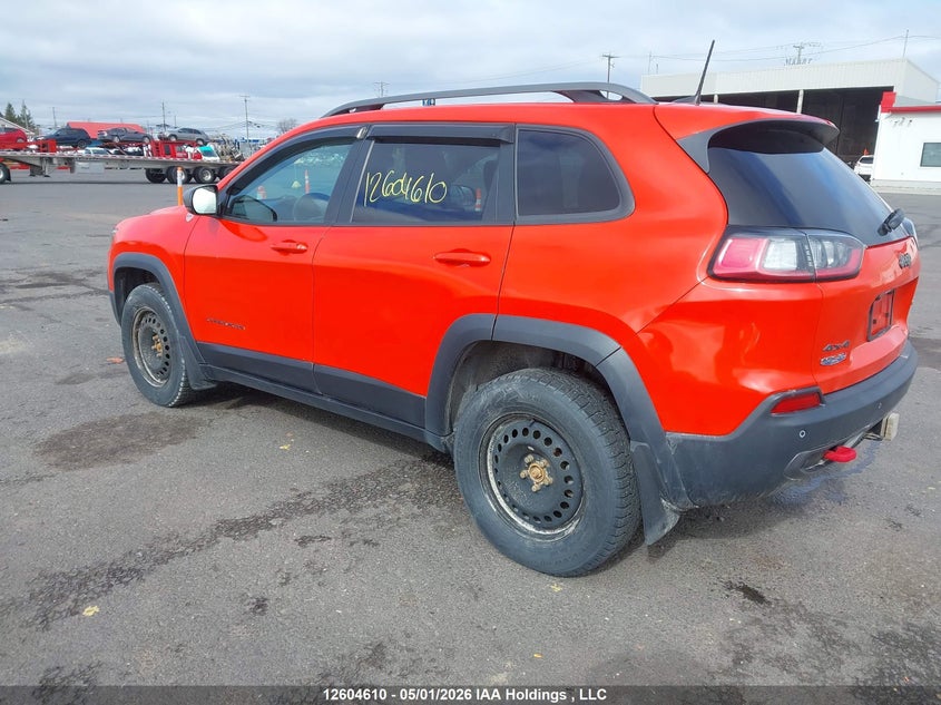 Vin: 1c4pjmbx1md111541, lot: 3002395, jeep cherokee trailhawk 20213