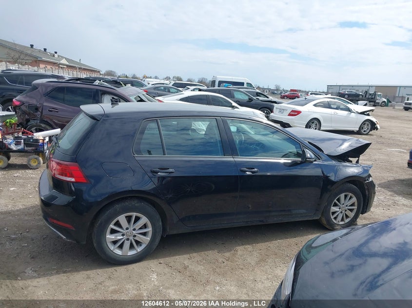 2019 Volkswagen Golf S/Se VIN: 3VWG57AU3KM026275 Lot: 12604612