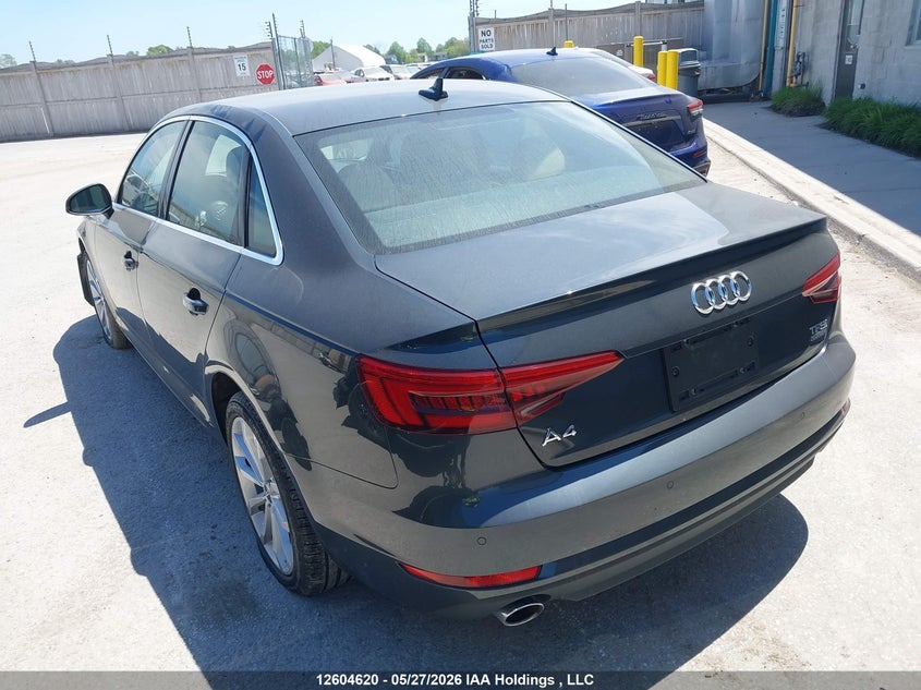 Vin: waubnaf47hn021675, lot: 3002405, audi a4 2.0t progressiv 20173