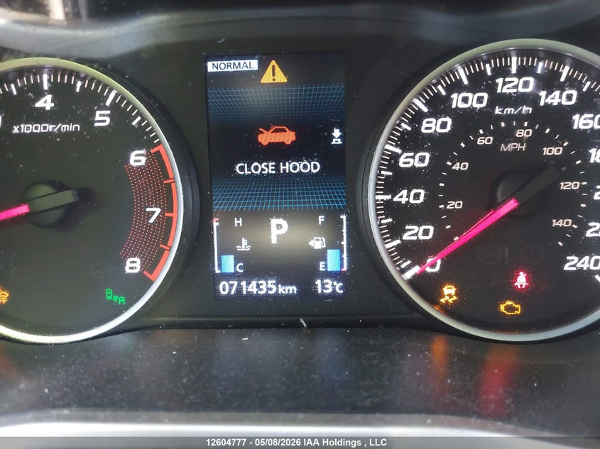 2023 Mitsubishi Eclipse Cross Carbon Edition/Gt/Se/Sel VIN: JA4ATVAA7PZ601776 Lot: 12604777