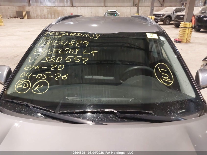 2023 Kia Seltos Lx VIN: KNDEPCAA2P7380552 Lot: 12604829