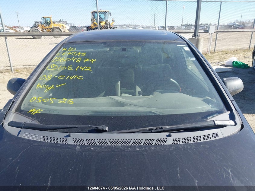 2008 Honda Civic Lx VIN: 2HGFA16598H108142 Lot: 12604874