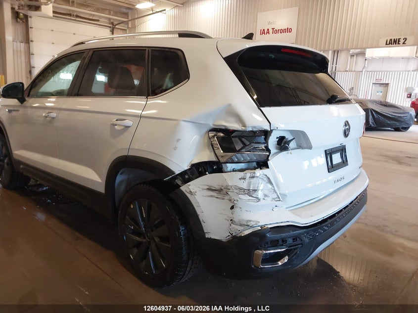 2024 Volkswagen Taos Se VIN: 3VVEX7B25RM035217 Lot: 12604937