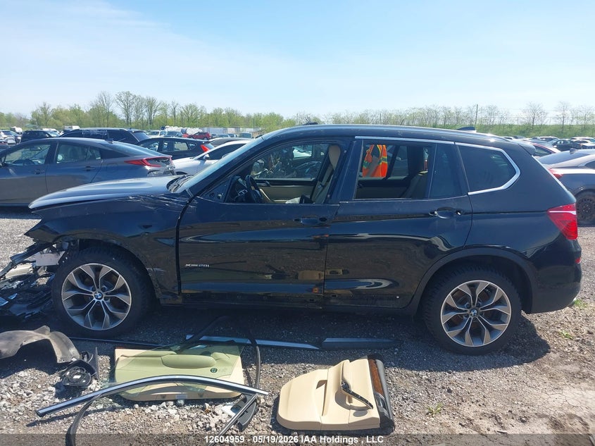 2015 BMW X3 SPORT UTILITY VEHICLE 2.0L I-4 DI, DOHC, VVT, TURBO, 241HP