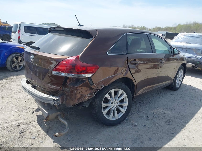 Vin: 4t3za3bb2du075112, lot: 3002772, toyota venza 20134