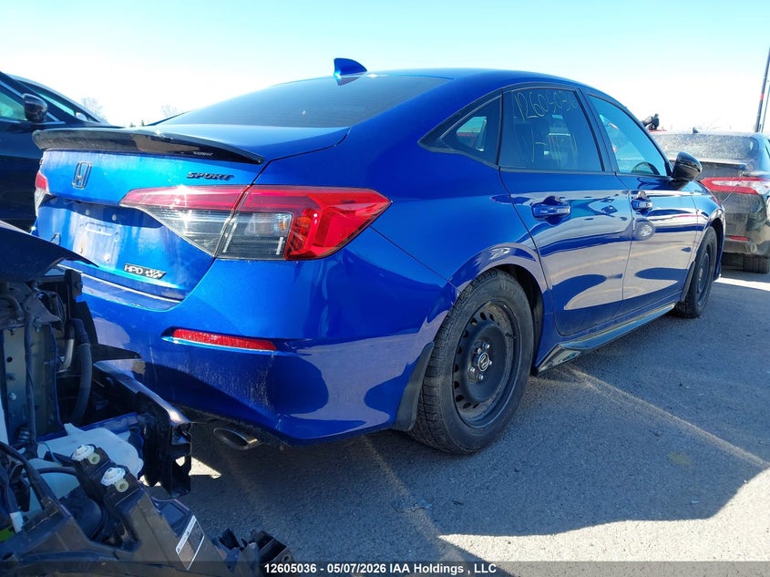 Vin: 2hgfe2f56rh111091, lot: 3002857, honda civic sport 20244