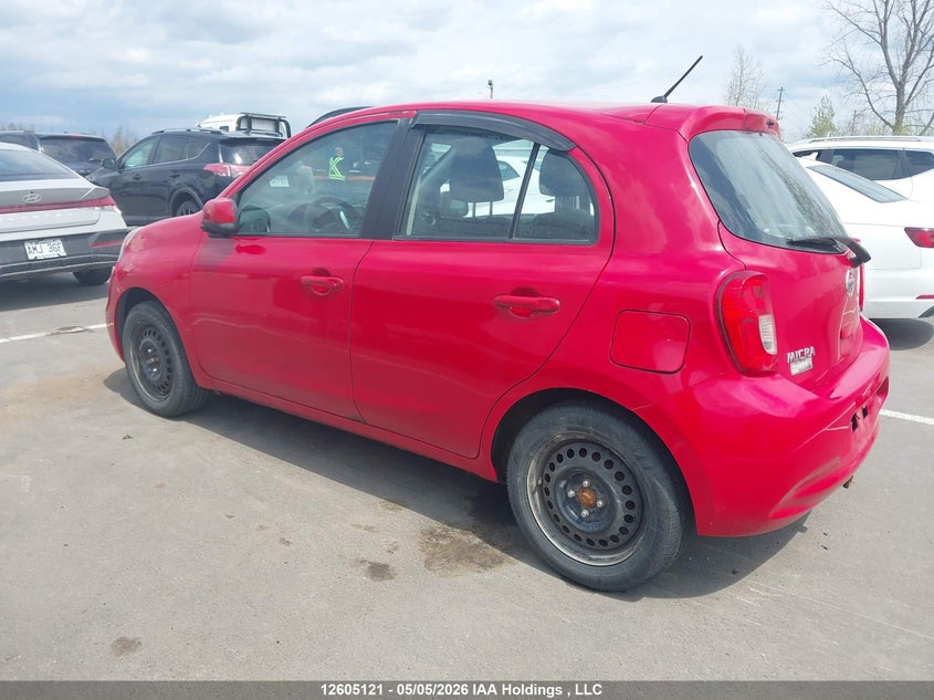 Vin: 3n1ck3cp9gl231030, lot: 3002949, nissan micra 20163