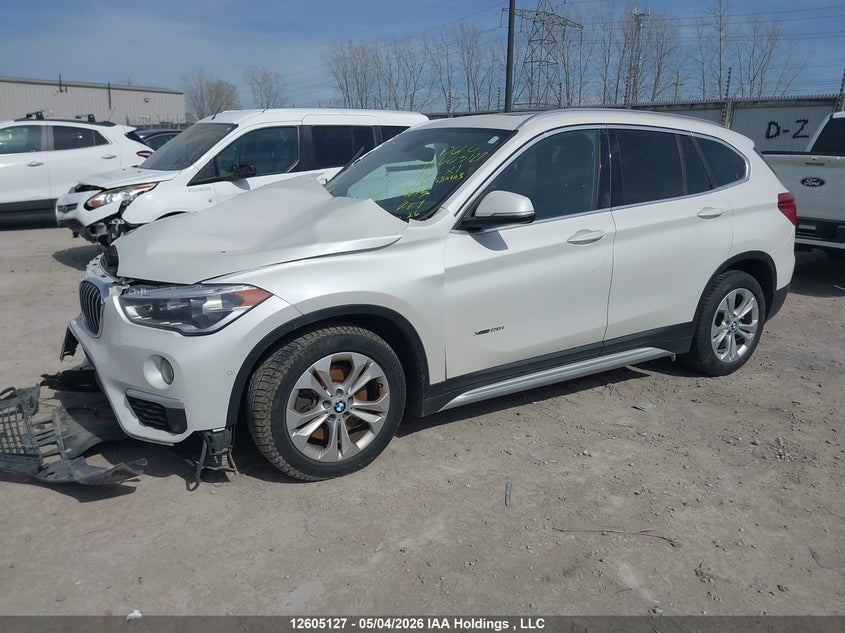 2016 BMW X1 SPORT UTILITY VEHICLE 2.0L I-4 DI, DOHC, VVT, TURBO, 228HP
