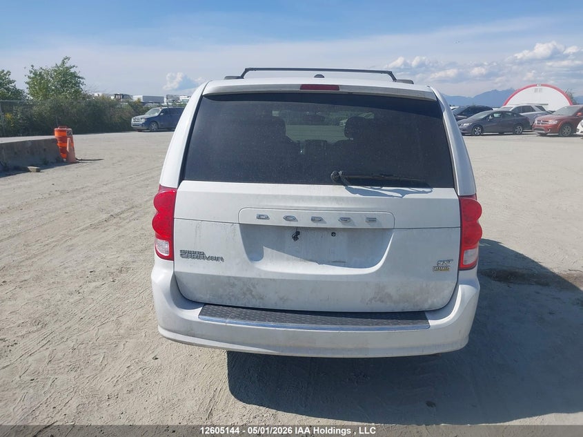 2018 Dodge Caravan 3.6 Se White Lot 111012605144 Vin 2C4RDGBG2JR197291