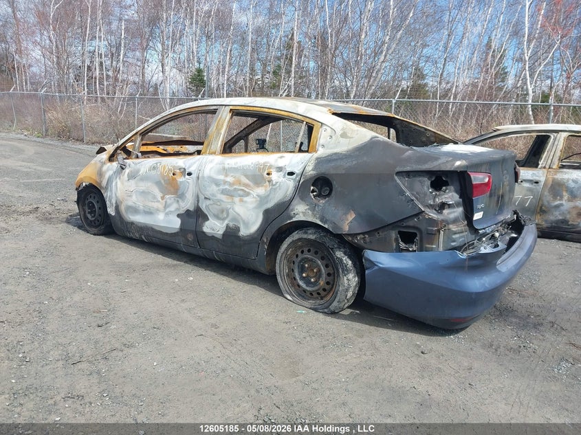 Vin: knadm4a35g6005947, lot: 3003013, kia rio lx 20163