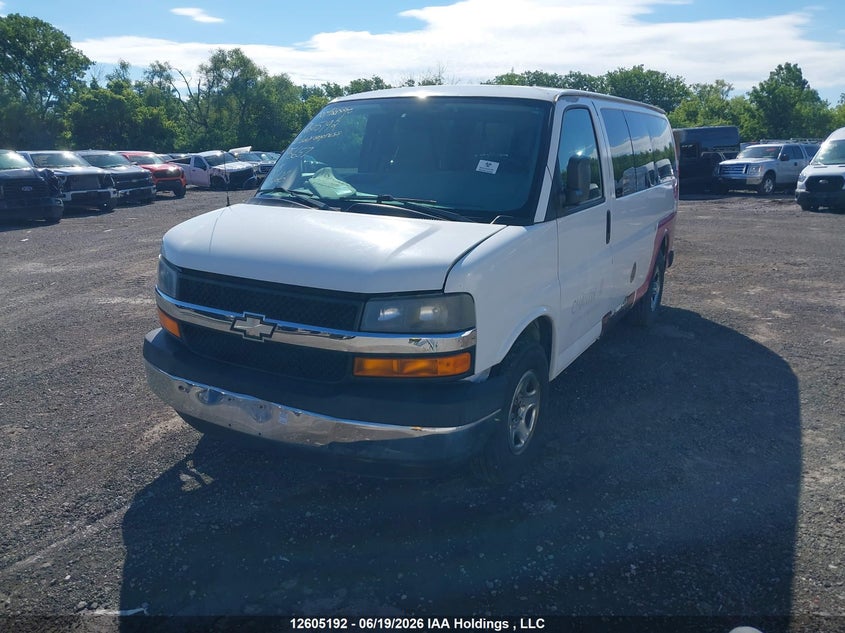 2008 CHEVROLET EXPRESS VAN 5.3L V-8 301HP